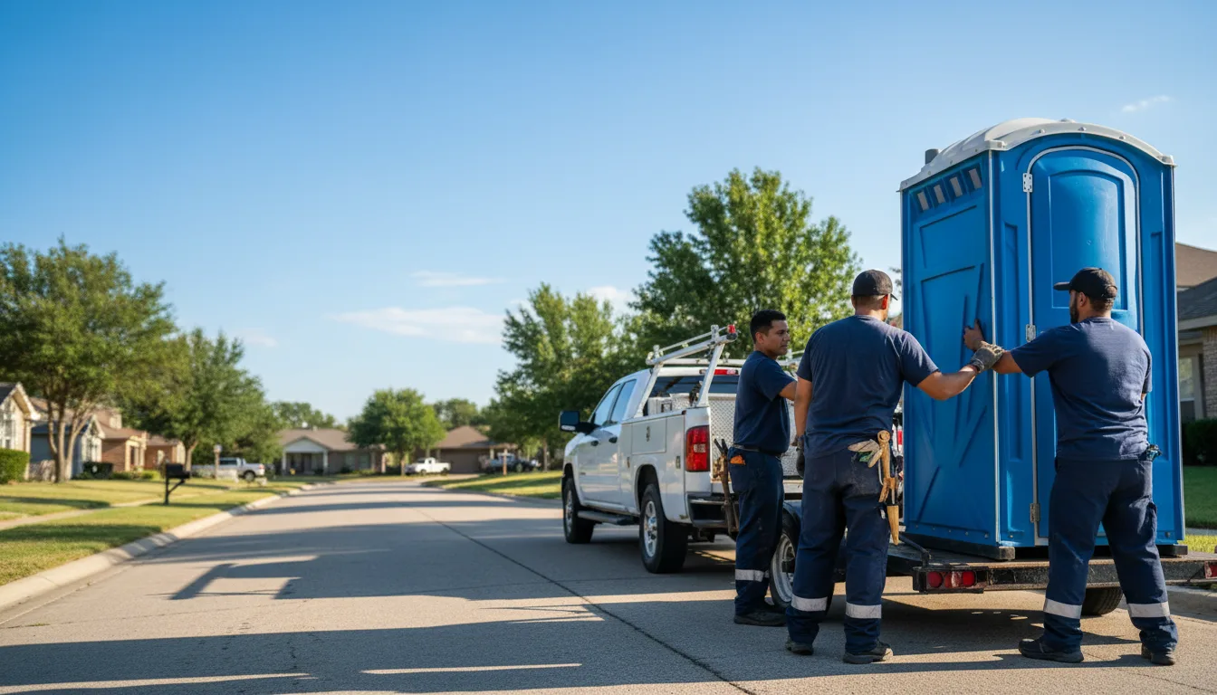 Portable Toilet Rental in Jonesboro, TX near me